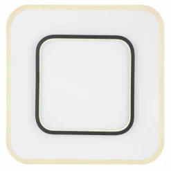 Luminaires Globo Lighting Plafonnier Globo LIMA LED Blanc, 1 lumière, Télécommandes