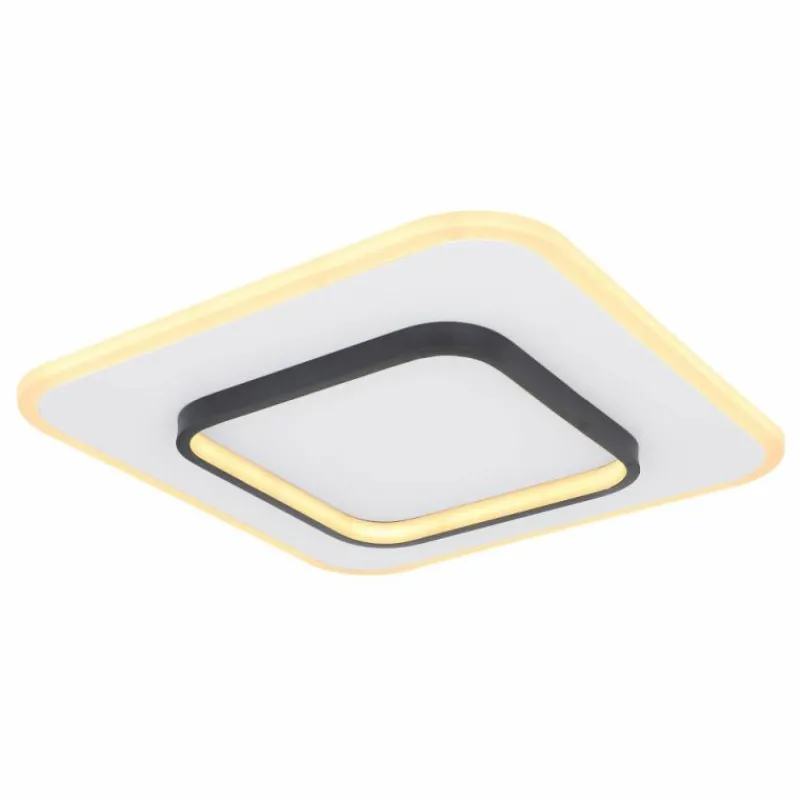 Luminaires Globo Lighting Plafonnier Globo LIMA LED Blanc, 1 lumière, Télécommandes