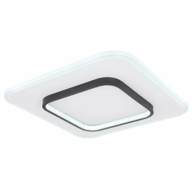 Luminaires Globo Lighting Plafonnier Globo LIMA LED Blanc, 1 lumière, Télécommandes