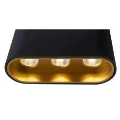 Luminaires Globo Lighting Plafonnier Globo LORO LED Noir, 1 lumière* Éclairage Led