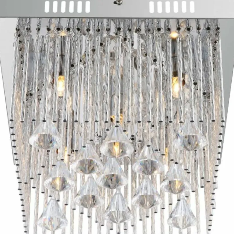 Luminaires Globo Lighting Plafonnier Globo MARABOU Chrome, 5 lumières