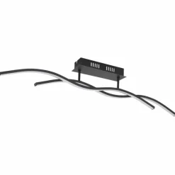 Luminaires Globo Lighting Plafonnier Globo MARIUS LED Noir, 1 lumière* Éclairage Led