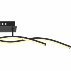 Luminaires Globo Lighting Plafonnier Globo MARIUS LED Noir, 1 lumière* Éclairage Led