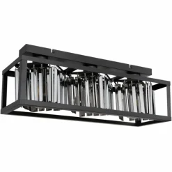 Luminaires Globo Lighting Plafonnier Globo MATHILDE Noir, 3 lumières