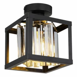 Luminaires Globo Lighting Plafonnier Globo MATHILDE Noir, 1 lumière