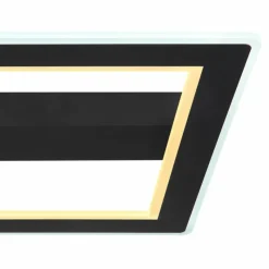 Luminaires Globo Lighting Plafonnier Globo MATTIA LED Noir, 1 lumière* Éclairage Led