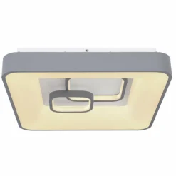 Luminaires Globo Lighting Plafonnier Globo MAVY LED Blanc, 1 lumière, Télécommandes