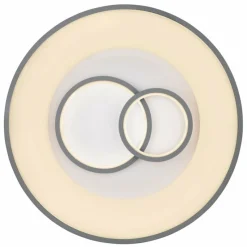 Luminaires Globo Lighting Plafonnier Globo MAVY LED Gris, 1 lumière