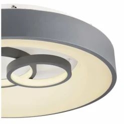 Luminaires Globo Lighting Plafonnier Globo MAVY LED Gris, 1 lumière