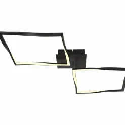 Luminaires Globo Lighting Plafonnier Globo MAXXY LED Noir, 1 lumière* Éclairage Led