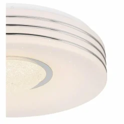 Luminaires Globo Lighting Plafonnier Globo MEFFA LED Blanc, 1 lumière, Télécommandes