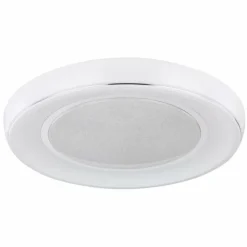 Luminaires Globo Lighting Plafonnier Globo MICKEY LED Blanc, 1 lumière, Télécommandes* Éclairage Led