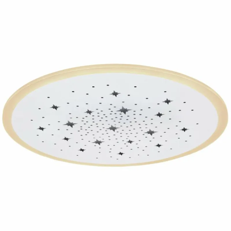 Luminaires Globo Lighting Plafonnier Globo MURPHY LED Blanc, 1 lumière, Télécommandes, Changeur de couleurs* Éclairage Led