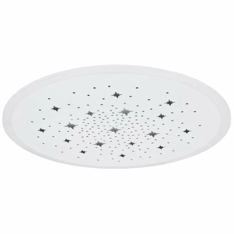 Luminaires Globo Lighting Plafonnier Globo MURPHY LED Blanc, 1 lumière, Télécommandes, Changeur de couleurs* Éclairage Led