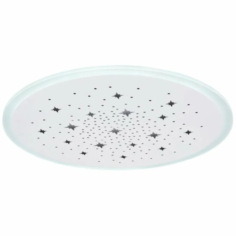 Luminaires Globo Lighting Plafonnier Globo MURPHY LED Blanc, 1 lumière, Télécommandes, Changeur de couleurs* Éclairage Led