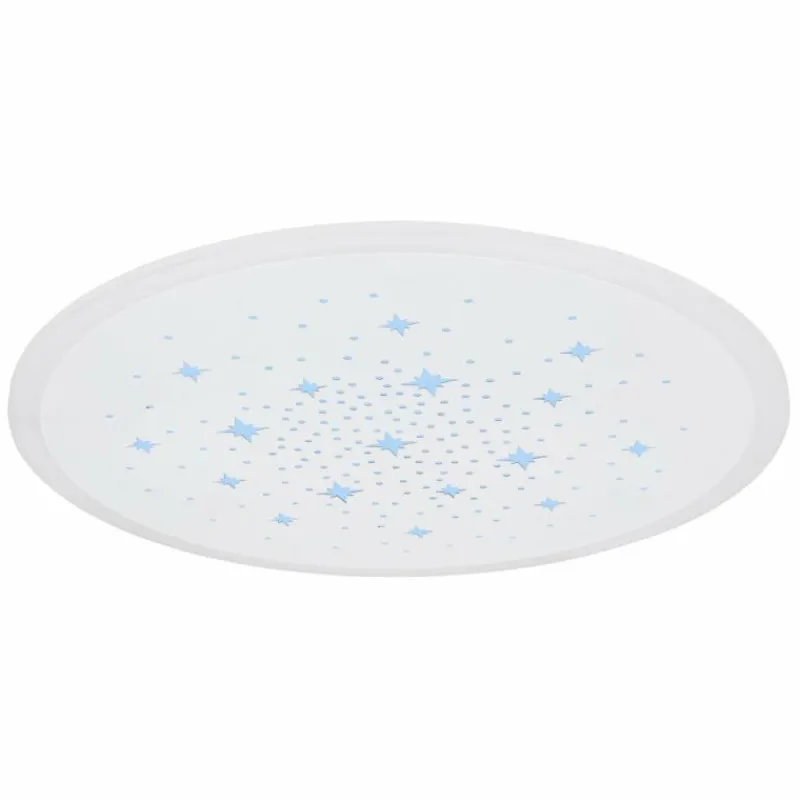 Luminaires Globo Lighting Plafonnier Globo MURPHY LED Blanc, 1 lumière, Télécommandes, Changeur de couleurs* Éclairage Led