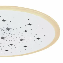 Luminaires Globo Lighting Plafonnier Globo MURPHY LED Blanc, 1 lumière, Télécommandes, Changeur de couleurs* Éclairage Led