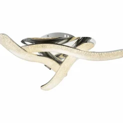 Luminaires Globo Lighting Plafonnier Globo NABRO LED Chrome, 1 lumière* Éclairage Led