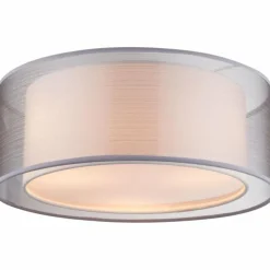 Luminaires Globo Lighting Plafonnier Globo Nickel mat, 3 lumières* Plafonniers