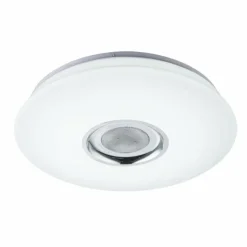 Luminaires Globo Lighting Plafonnier Globo Nicole LED Blanc, 2 lumières, Télécommandes, Changeur de couleurs