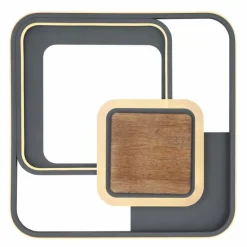 Luminaires Globo Lighting Plafonnier Globo NIRRA LED Noir, 1 lumière* Éclairage Led