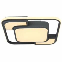 Luminaires Globo Lighting Plafonnier Globo NIRRA LED Noir, 1 lumière* Éclairage Led