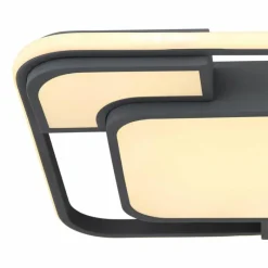 Luminaires Globo Lighting Plafonnier Globo NIRRA LED Noir, 1 lumière* Éclairage Led