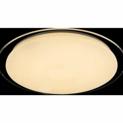 Luminaires Globo Lighting Plafonnier Globo Optima LED Blanc, 1 lumière, Télécommandes* Éclairage Led