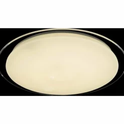 Luminaires Globo Lighting Plafonnier Globo Optima LED Blanc, 1 lumière, Télécommandes* Éclairage Led