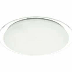 Luminaires Globo Lighting Plafonnier Globo Optima LED Blanc, 1 lumière, Télécommandes* Éclairage Led