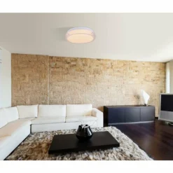 Luminaires Globo Lighting Plafonnier Globo OVI LED Blanc, 1 lumière* Éclairage Led