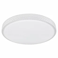Luminaires Globo Lighting Plafonnier Globo OVI LED Blanc, 1 lumière