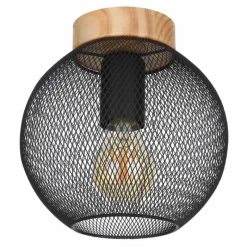 Luminaires Globo Lighting Plafonnier Globo PABLO Noir, 1 lumière* Plafonniers