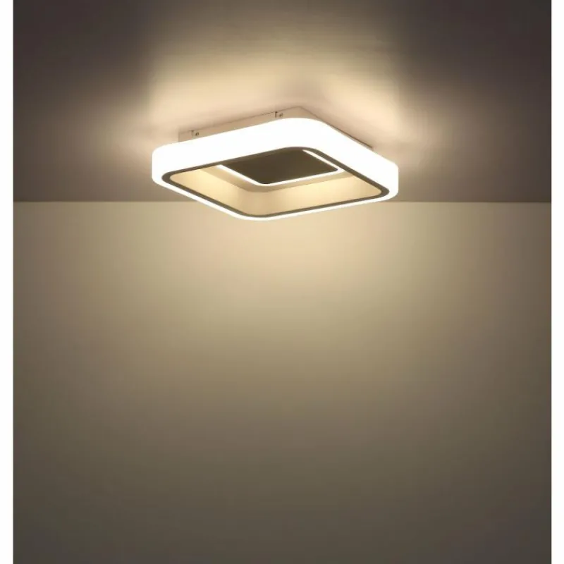 Luminaires Globo Lighting Plafonnier Globo PESARO Blanc, 1 lumière