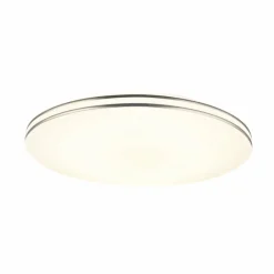 Luminaires Globo Lighting Plafonnier Globo Pierre LED Blanc, 1 lumière