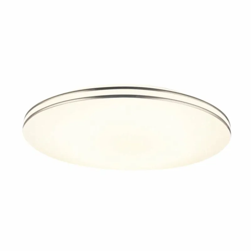 Luminaires Globo Lighting Plafonnier Globo Pierre LED Blanc, 1 lumière