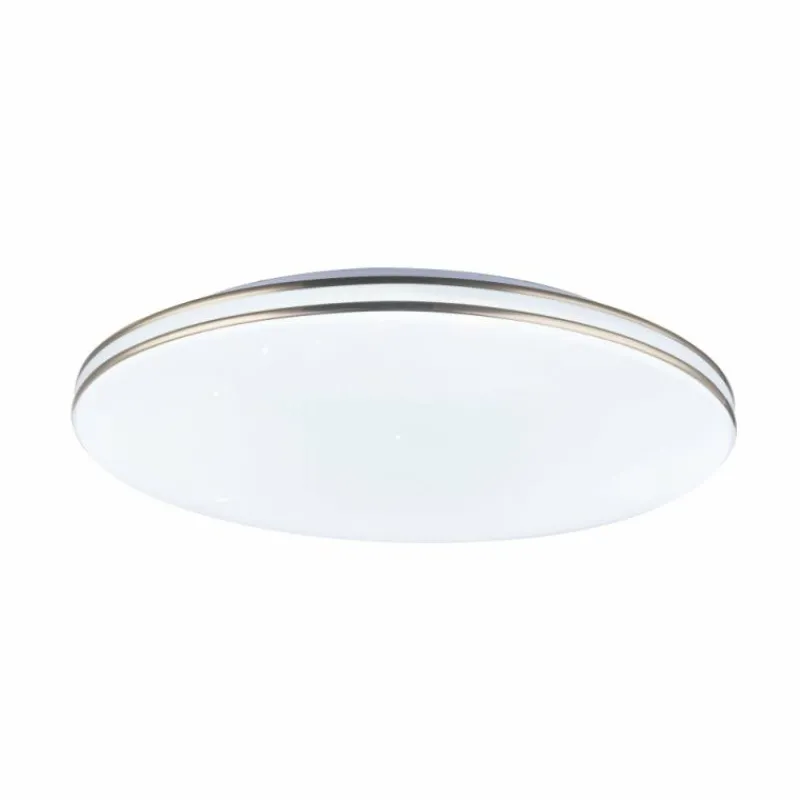 Luminaires Globo Lighting Plafonnier Globo Pierre LED Blanc, 1 lumière