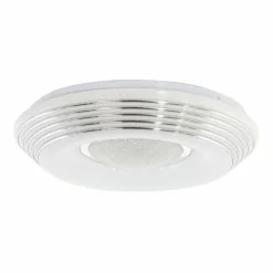 Luminaires Globo Lighting Plafonnier Globo PILLO LED Blanc, 1 lumière, Télécommandes* Éclairage Led