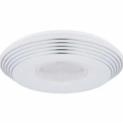 Luminaires Globo Lighting Plafonnier Globo PILLO LED Blanc, 1 lumière, Télécommandes* Éclairage Led