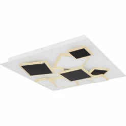 Luminaires Globo Lighting Plafonnier Globo RABEA LED Blanc, 1 lumière, Télécommandes