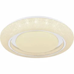 Luminaires Globo Lighting Plafonnier Globo RADA LED Blanc, 1 lumière* Éclairage Led