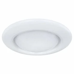 Luminaires Globo Lighting Plafonnier Globo RAVA LED Blanc, 1 lumière, Télécommandes, Changeur de couleurs* Éclairage Led