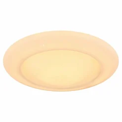 Luminaires Globo Lighting Plafonnier Globo RAVA LED Blanc, 1 lumière, Télécommandes, Changeur de couleurs* Éclairage Led