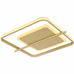 Lampes Dorées-Luminaires Globo Lighting Plafonnier Globo REBALL LED Or, 1 lumière