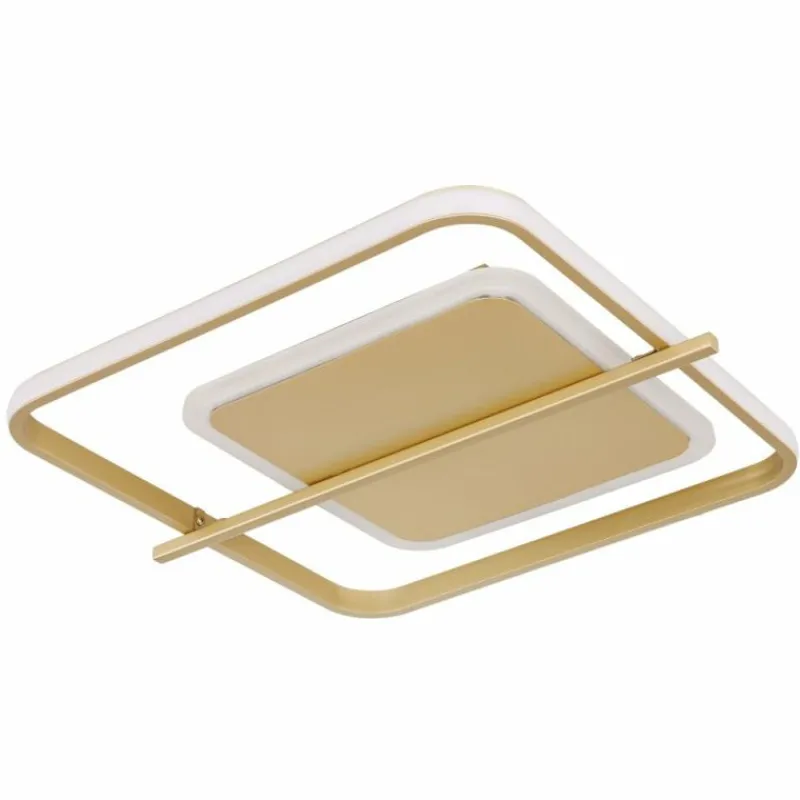 Lampes Dorées-Luminaires Globo Lighting Plafonnier Globo REBALL LED Or, 1 lumière