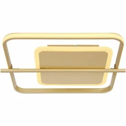 Lampes Dorées-Luminaires Globo Lighting Plafonnier Globo REBALL LED Or, 1 lumière