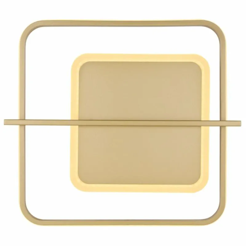 Lampes Dorées-Luminaires Globo Lighting Plafonnier Globo REBALL LED Or, 1 lumière