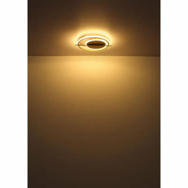 Lampes Dorées-Luminaires Globo Lighting Plafonnier Globo REBALL LED Or, 1 lumière