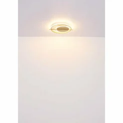 Lampes Dorées-Luminaires Globo Lighting Plafonnier Globo REBALL LED Or, 1 lumière