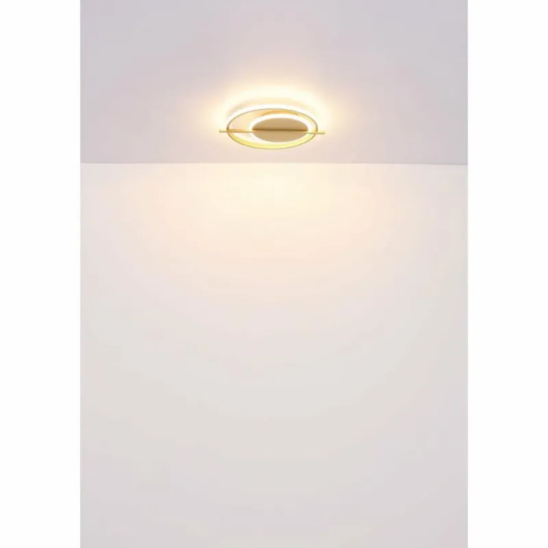 Lampes Dorées-Luminaires Globo Lighting Plafonnier Globo REBALL LED Or, 1 lumière